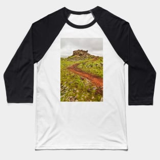 Green Lava Trail Baseball T-Shirt